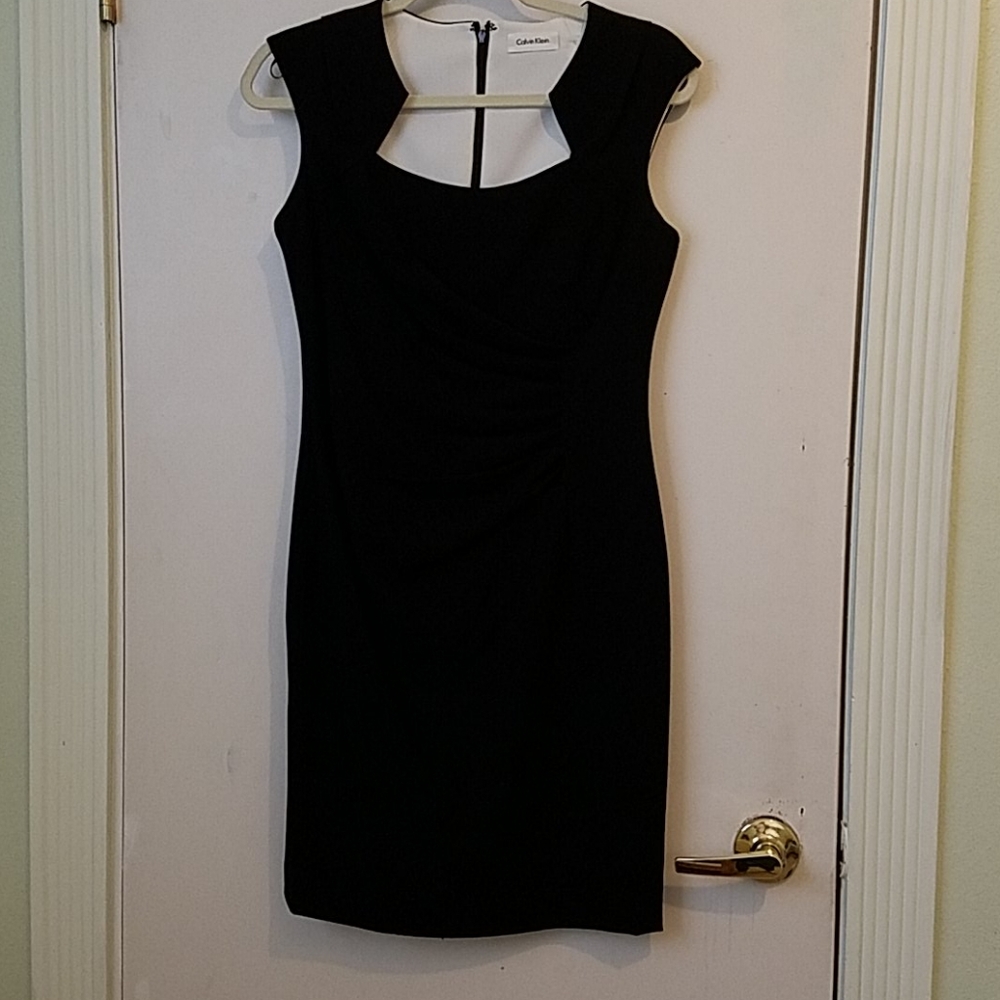 Black Calvin Klein dress